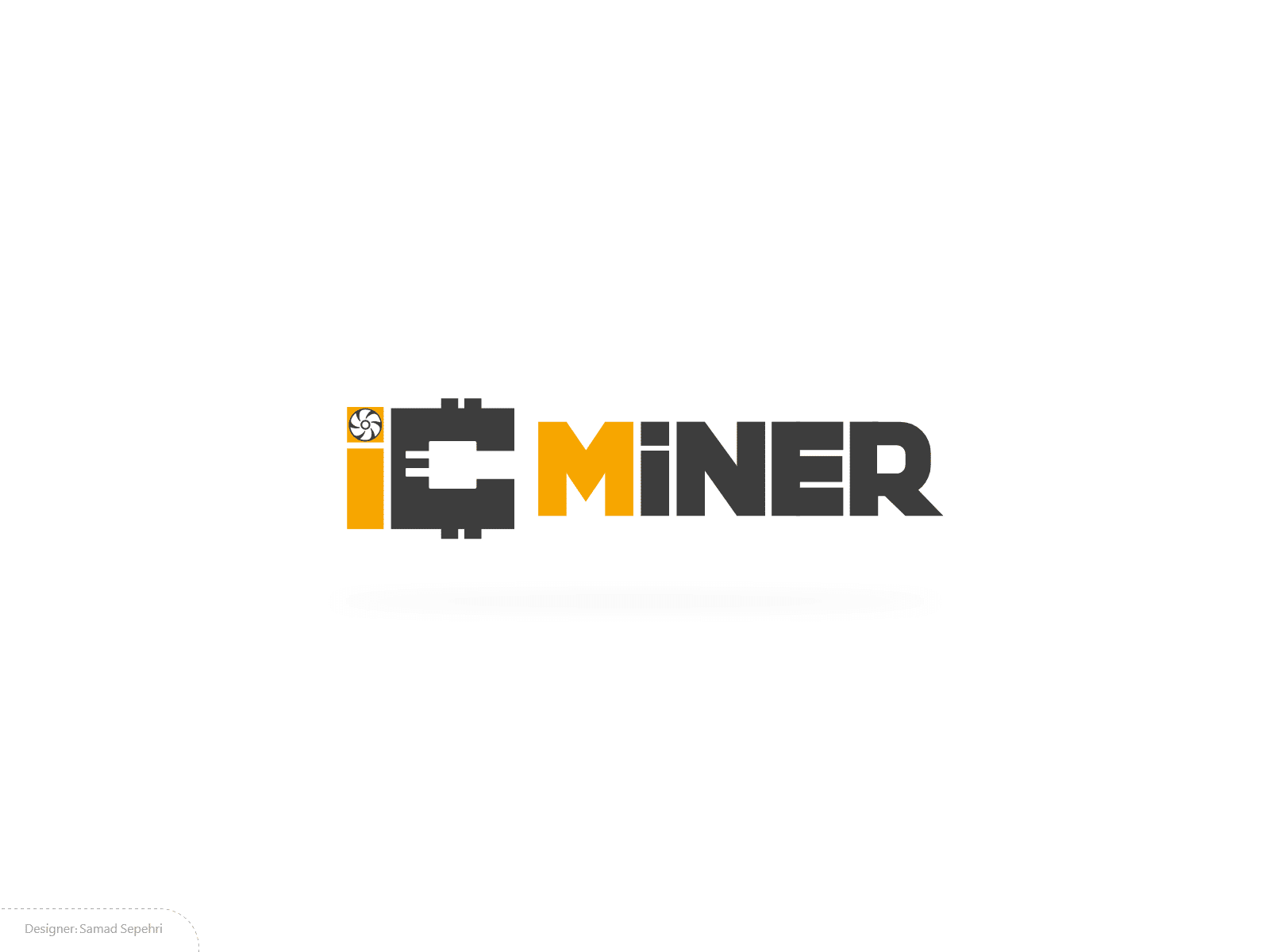 طراحی لوگو ماینر ic miner